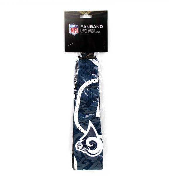 Los Angeles Rams Gear - Team Color Jersey Headbands - 12 For $18.00 - Wholesale Los Angeles Rams Products - Rams Merchandise 2