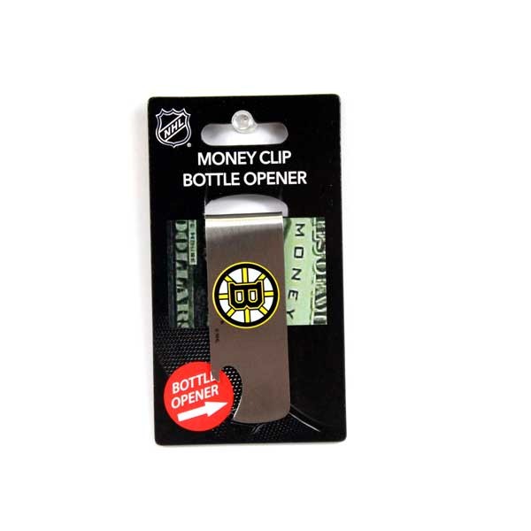 Boston Bruins Hockey - Money Clip Bottle Opener Combo - 6 For $42.00 - Boston Bruins