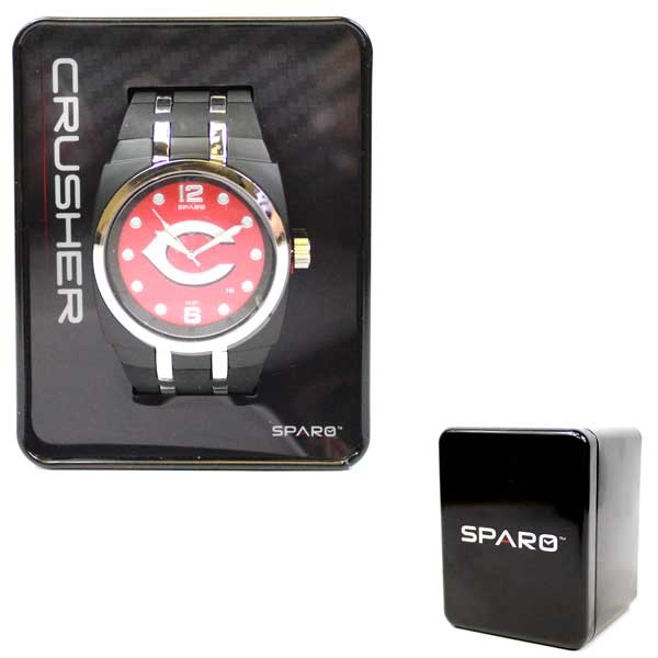 Cincinnati Reds Watches - Sparo Crusher Style - 2 For $20.00 - Wholesale Cincinnati Reds Products - Reds Merchandise