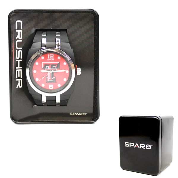 Texas Tech Watches - Sparo Crusher Style - 2 For $20.00 - Texas Tech