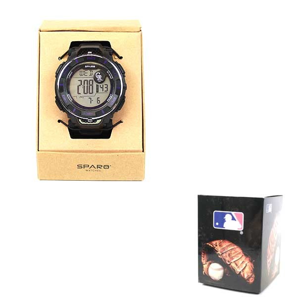 Colorado Rockies Watches - Sparo Power Style - 2 For $20.00 - Wholesale Colorado Rockies Products - Rockies Merchandise 2