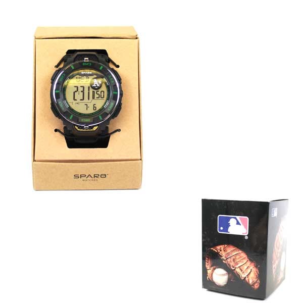 Oakland Athletics Watches - Sparo Power Style - 2 For $20.00 - Wholesale Oakland Athletics Products - Athletics Merchandise