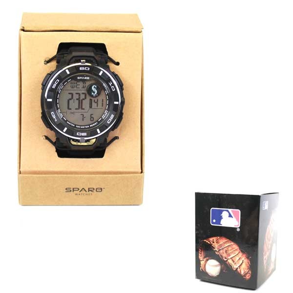 Seattle Mariners Watches - Sparo Power Style - 2 For $20.00 - Wholesale Seattle Mariners Products - Mariners Merchandise