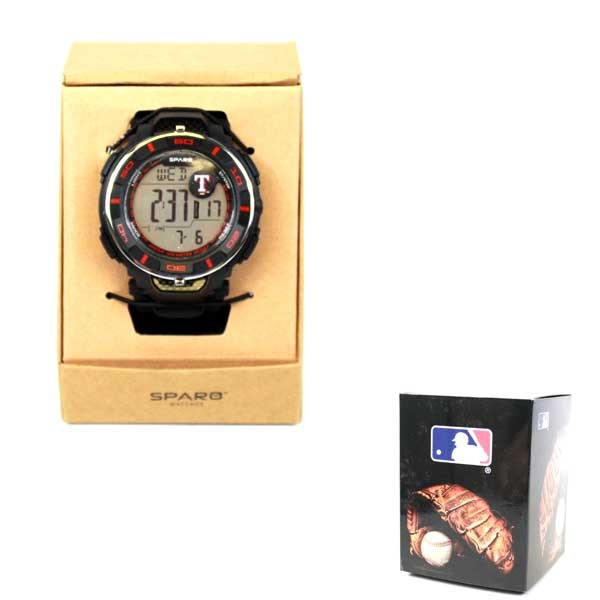 Texas Rangers Watches - Sparo Power Style - 2 For $20.00 - Wholesale Texas Rangers Products - Rangers Merchandise