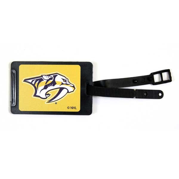Nashville Predators Luggage Tags - Color Block Style - 12 For $30.00 - Nashville Predators