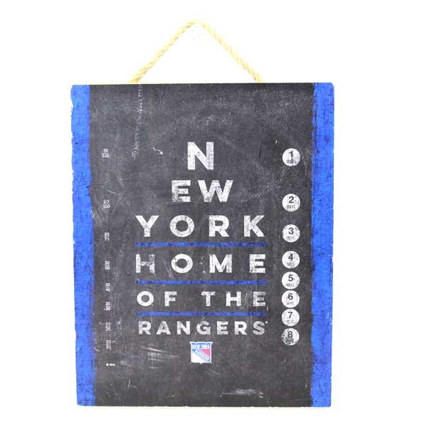 New York Rangers Signs - 8"x10" Rangers Home Style Wooden Signs - 6 For $21.00 - New York Rangers