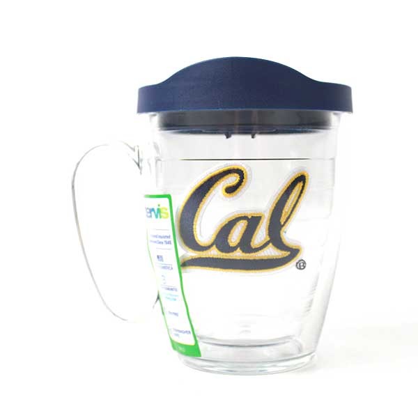 CAL Golden Bears Drinkware - 14OZ Clear Tervis Mugs - 4 For $20.00 - Cal