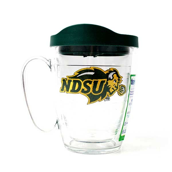 NDSU Bisons Drinkware - 14OZ Clear Tervis Mugs - 4 For $20.00 - North Dakota State