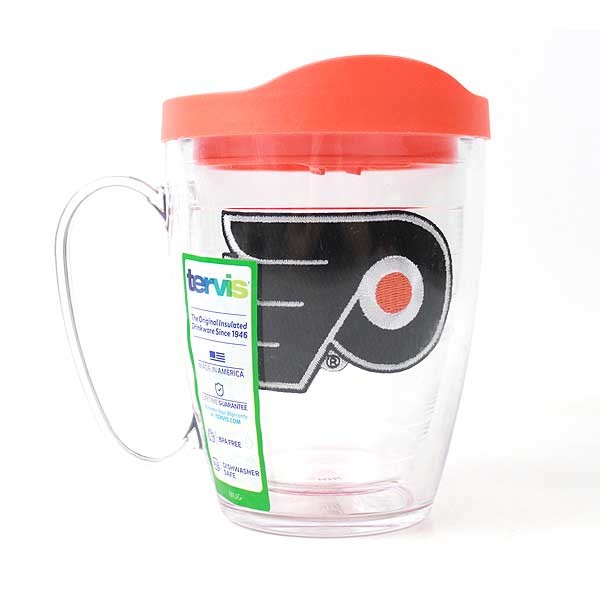 Philadelphia Flyers Drinkware - 14OZ Clear Tervis Mugs - 4 For $20.00 - Philadelphia Flyers
