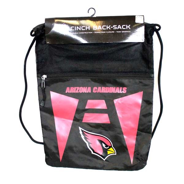 Arizona Cardinals Backsacks - Team Tech Cinch Bags - 6 For $30.00 - Arizona State