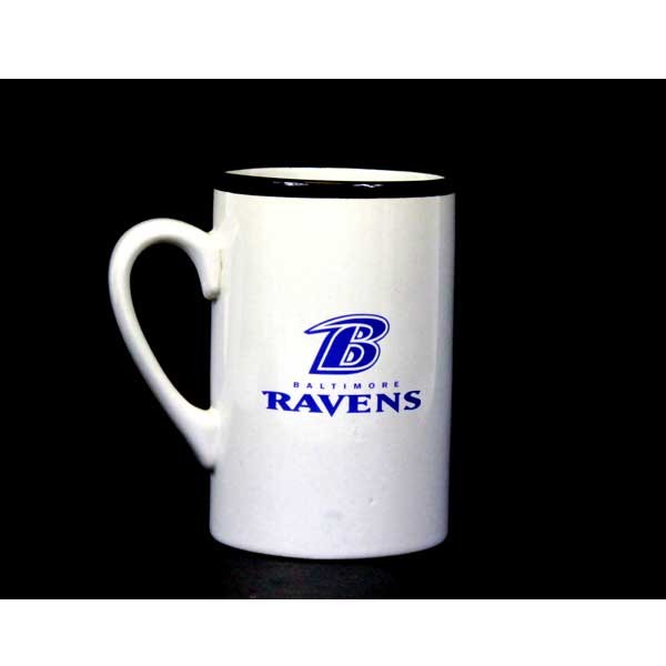 Baltimore Ravens Ceramic Mugs - 16OZ Color Tip Style - 4 For $20.00 - Wholesale Baltimore Ravens Products - Baltimore Football