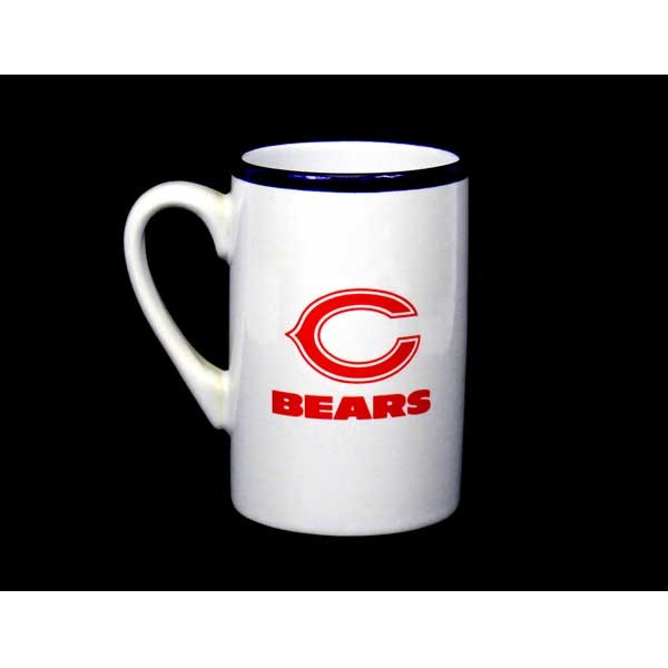 Chicago Bears Ceramic Mugs - 16OZ Color Tip Style - 4 For $20.00 - Wholesale Chicago Bears Products - Bears Merchandise