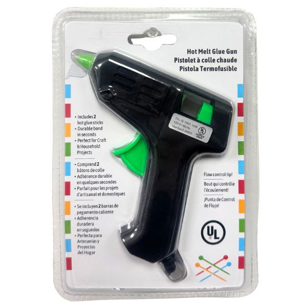 Hot Melt Glue Gun Kit - #09700.PRYM - 2Glue Sticks Included - Flow Control Tip - 10 Kits For $35.00