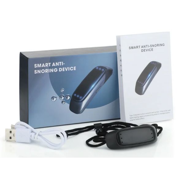 Smart Electronics - The Anti-Snoring Rechargeable Device - CType To USB Cord Included - 6 Kits For $30.00