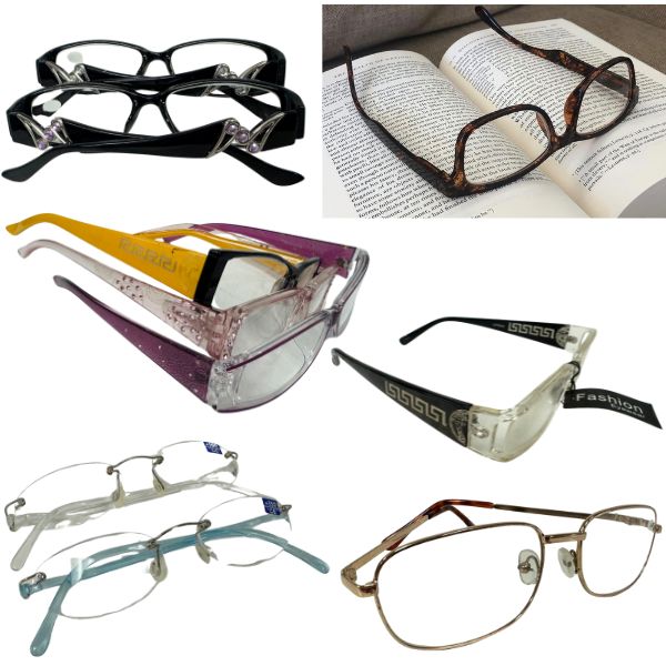Wholesale Reading Glasses - HUGE Pot Luck Assortment Of Styles and Powers - 60 Pair For $30.00