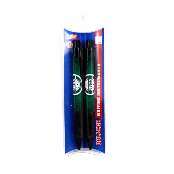 North Dakota State Bisons Pens - 2Pack Set Super Grip Style - 24 Sets For $24.00 - North Dakota State