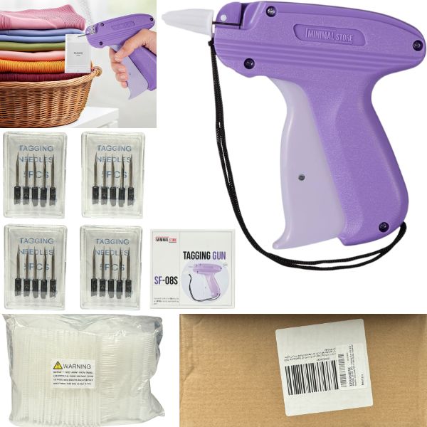 Perpure Tagging Gun Kit - Kit Includes 8Tagging Guns, 1000 Tags and 20 Extra Tag Needles - $36.00 Per Kit
