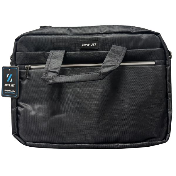 The Jet Bag - #455351 - Premium Waterproof 15"x2.5"12" - Travel Bag - Multi-Zipper Pockets, Padded and Shoulder Strap - 4 For $30.00