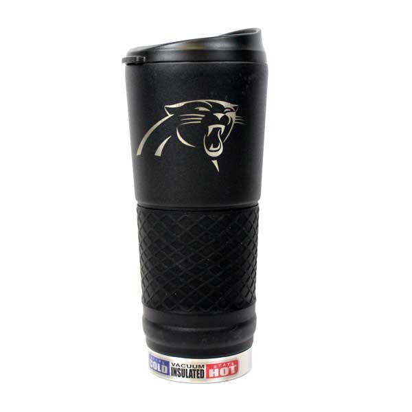 Carolina Panthers Travel Mugs - 24OZ Stainless Stealth Style - 2 For $20.00 - Wholesale Carolina Panthers Products - Carolina Football