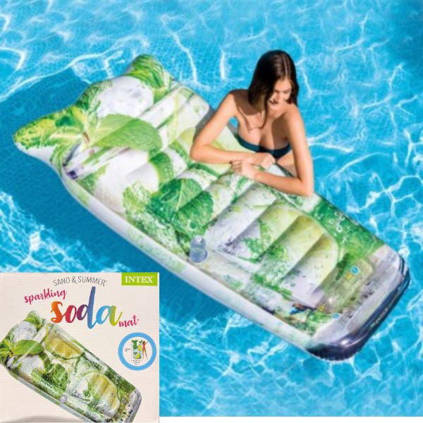 Intex Pool - #58778EU -  66" Inflatable Sparkling Lime Pool Float - 6 For $36.00