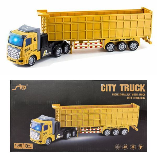 Remote Control - The City Truck Series - #QH200 - Professional 1:48 Scale Truck Hauler - 3 For $25.00