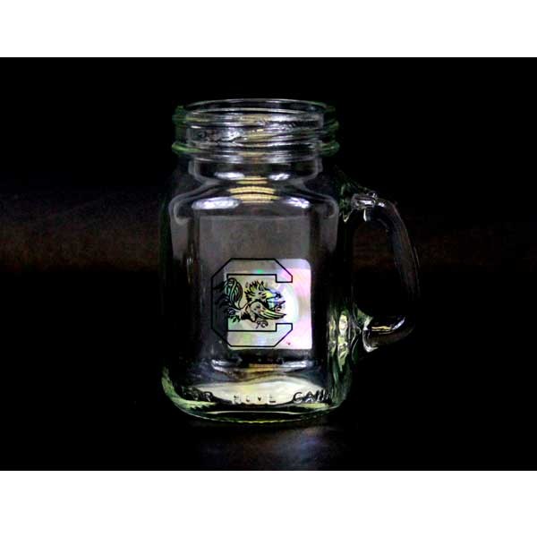 South Carolina Gamecocks Shot Glasses - 4OZ Mason Style - 12 For $30.00 - South Carolina Gamecocks