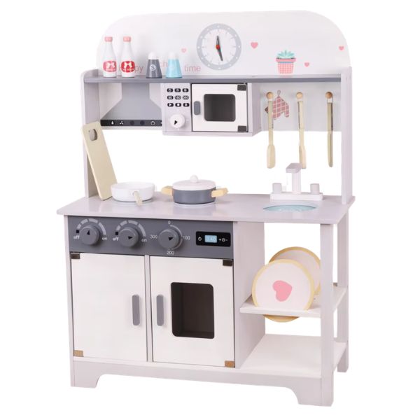 Vienna Toys - Premium Wooden Kitchen STEM Set - Huge Set - Accessories Included - 2 Sets For $60.00