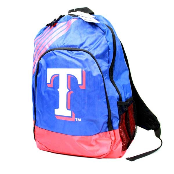 Texas Rangers Backpacks - Striper Style - 2 For $25.00 - Wholesale Texas Rangers Products - Rangers Merchandise