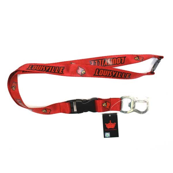 Louisville Cardinals Lanyards - Bottle Opener Style - 6 For $18.00 - Louisville Cardinals