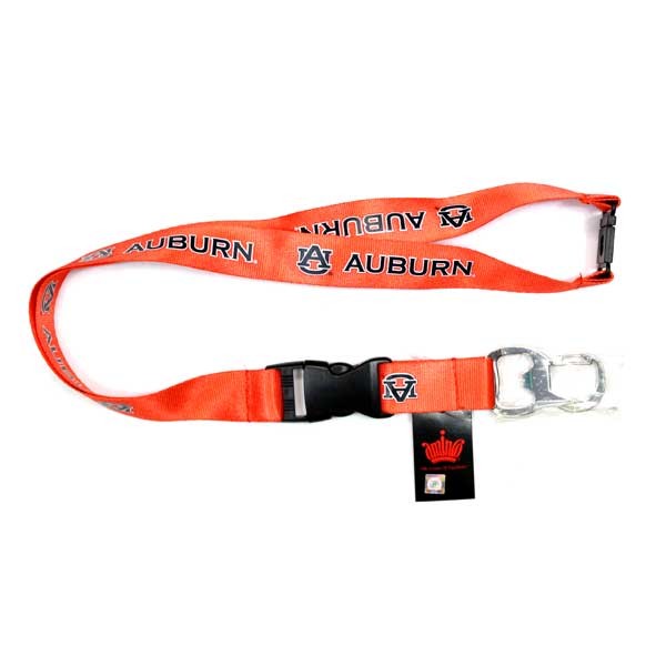 Auburn Tigers Lanyards - Bottle Opener Style - 6 For $18.00 - Auburn