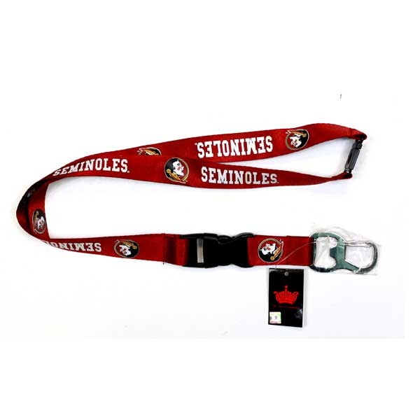 Florida State Seminoles Lanyards - Bottle Opener Style - 6 For $18.00 - Florida State