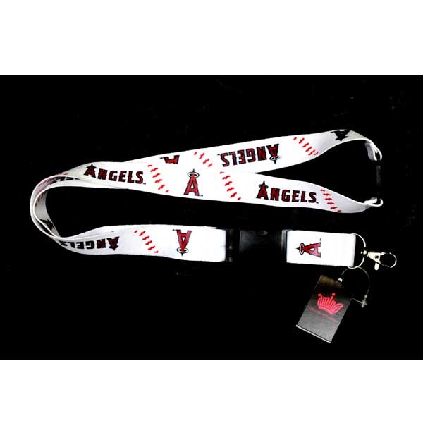 Los Angeles Angels Lanyards - Seams Style - 6 For $15.00 - Wholesale Los Angeles Angels Products - Angels Merchandise 2