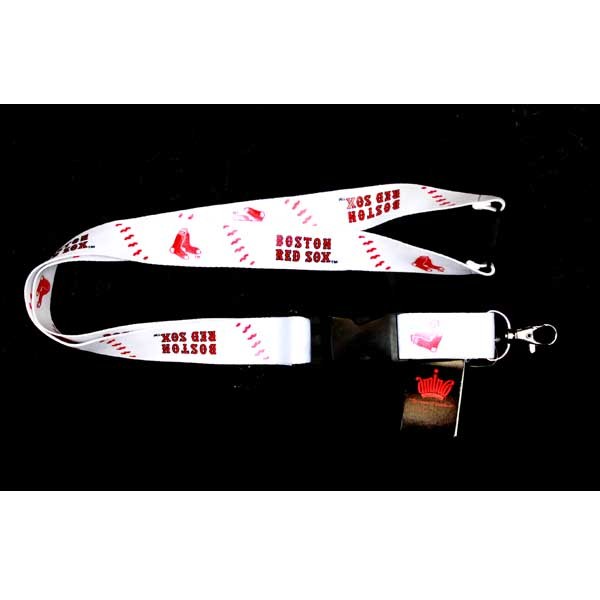 Boston Red Sox Lanyards - Seams Style - 6 For $18.00 - Wholesale Boston Red Sox Products - Red Sox Merchandise