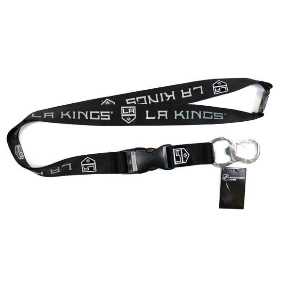 Los Angeles Kings Lanyards - Bottle Opener Style - 6 For $18.00 - Los Angeles Kings