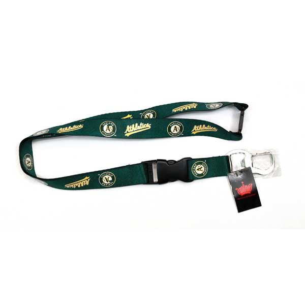 Oakland Athletics Lanyards - Bottle Opener Style - 6 For $15.00 - Wholesale Oakland Athletics Products - Athletics Merchandise