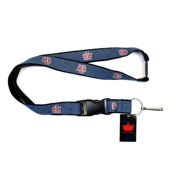 Texas A&M Lanyards - Denim Style - 6 For $18.00 - Texas A&M