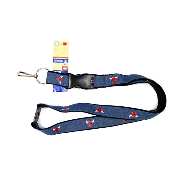 Chicago Bulls Lanyards - Denim Style - 6 For $18.00 - Chicago Bulls