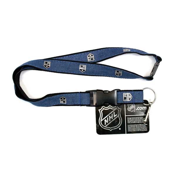 Los Angeles Kings Lanyards - Denim Style - 6 For $15.00 - Los Angeles Kings