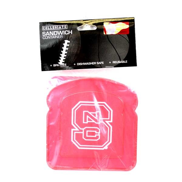 NC State Wolfpack Lunch Gear - Plastic Sandwich Containers - 12 For $18.00 - NC State
