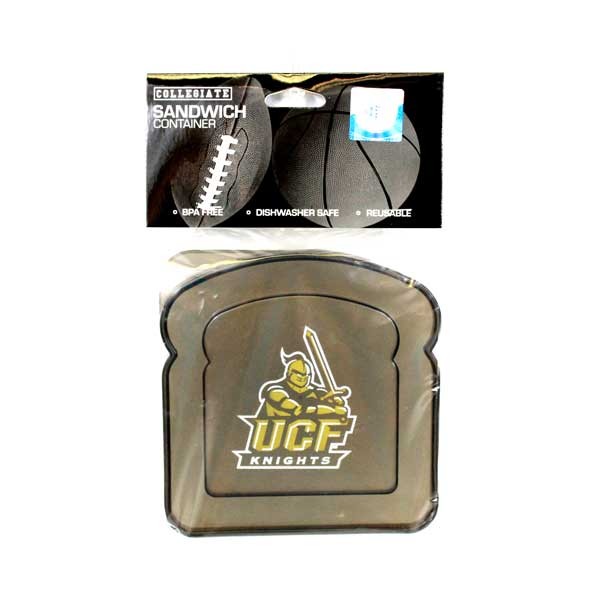 UCF Knights Lunch Gear - Plastic Sandwich Containers - 12 For $18.00 - UCF