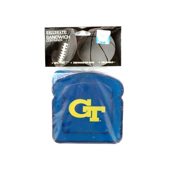 Georgia Tech Lunch Gear - Plastic Sandwich Containers - 12 For $18.00 - Georgia Tech