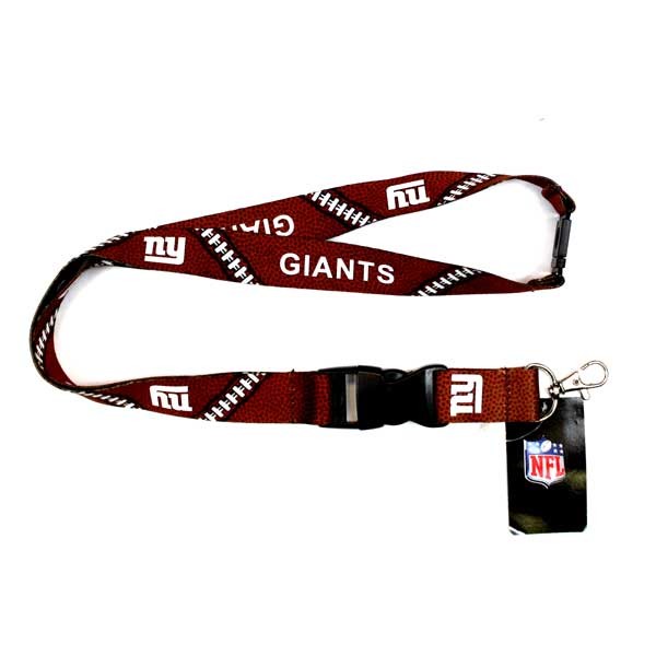 New York Giants Lanyards - Laces Style - 6 For $18.00 - Wholesale New York Giants Product - Giants Merchandsie 2
