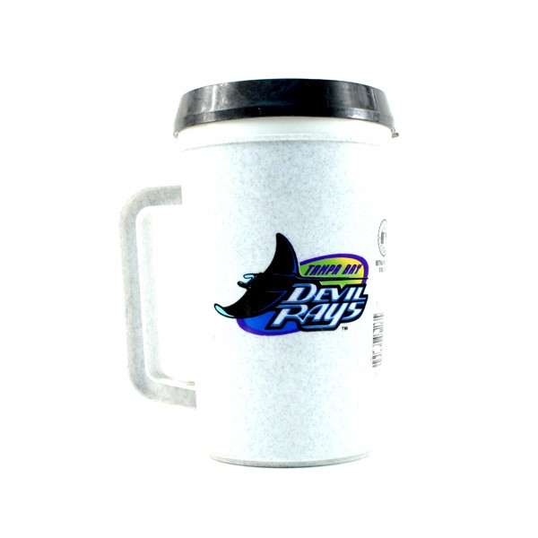 BLOWOUT - Tampa Bay Devil Rays Travel Mugs - 32OZ - 12 For $24.00 - Wholesale Tampa Bay Rays Products - Rays Merchandise