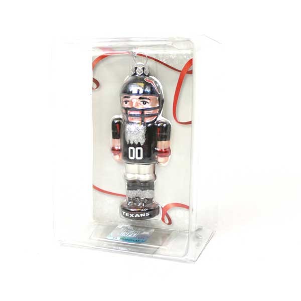 Houston Texans Ornaments - Santa Helmet 00 Style - 6 For $18.00 - Wholesale Houston Texans Products - Texans Merchandise