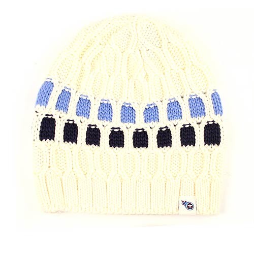 Blowout - Tennessee Titans Beanies - White Titans Highlighter Beanies - 12 For $60.00 - Wholesale Tennessee Titans Product - Titans Merchandise