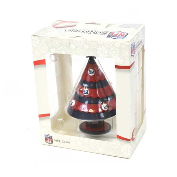 New York Giants Ornaments - Team Tree Bell Ornaments - 6 For $24.00 - Wholesale New York Giants Product - Giants Merchandsie