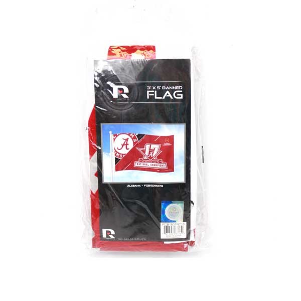 Alabama Flags - 3'x5' Team Flag With Grommets - 4 For $20.00 - Alabama