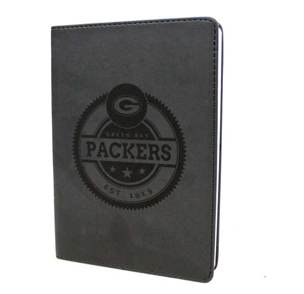 Green Bay Packers - Leather Cover Journals - 5 For $20.00 - Wholesale Green Bay Packers Products - Packers Merchandise