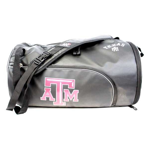 Texas A&M Duffel Bags - Solid Black Squadron Duffel Bags - 2 For $25.00 - Texas A&M