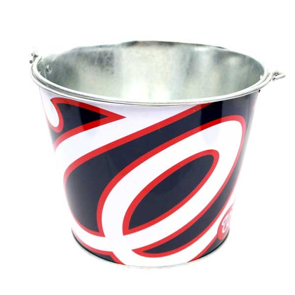 Washington Nationals Buckets - 5QT Team Color Metal Buckets - May Not Be As Pictured - 2 For $13.00 - Wholesale Washington Nationals Products - Nationals Products